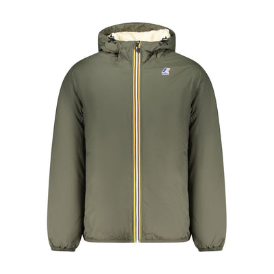 K-WAY Green Polyamide Men Jacket