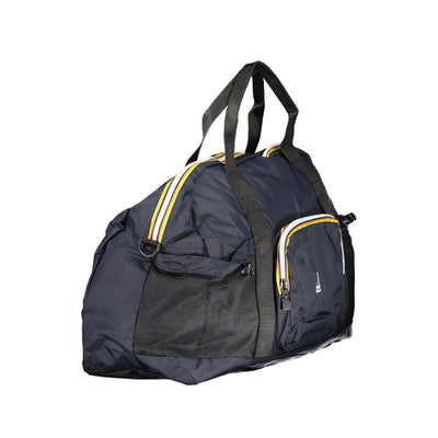 K-WAY Blue Polyamide Unisex Handbag