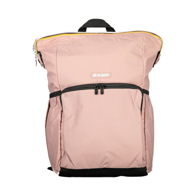K-WAY Pink Polyamide Unisex Backpack