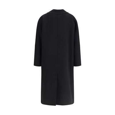 Lardini Black Cashmere Coat