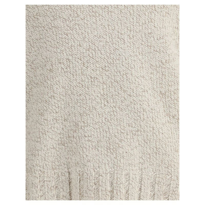 ZEGNA Cream Cashmere Cashmere Sweater