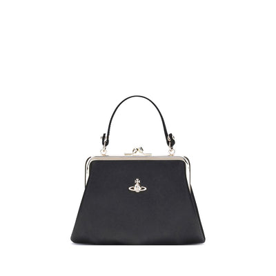 Vivienne Westwood Black Polyethylene Handbag
