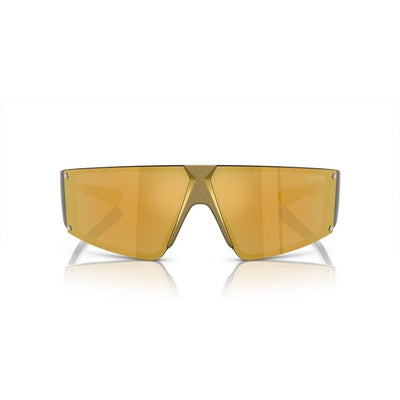 Arnette Gold Resin Sunglasses