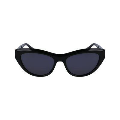 Ferragamo Black Acetate Sunglasses