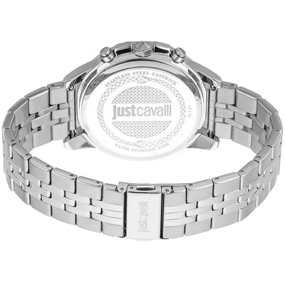 Just Cavalli Gray Stainless Steel Dress Watch