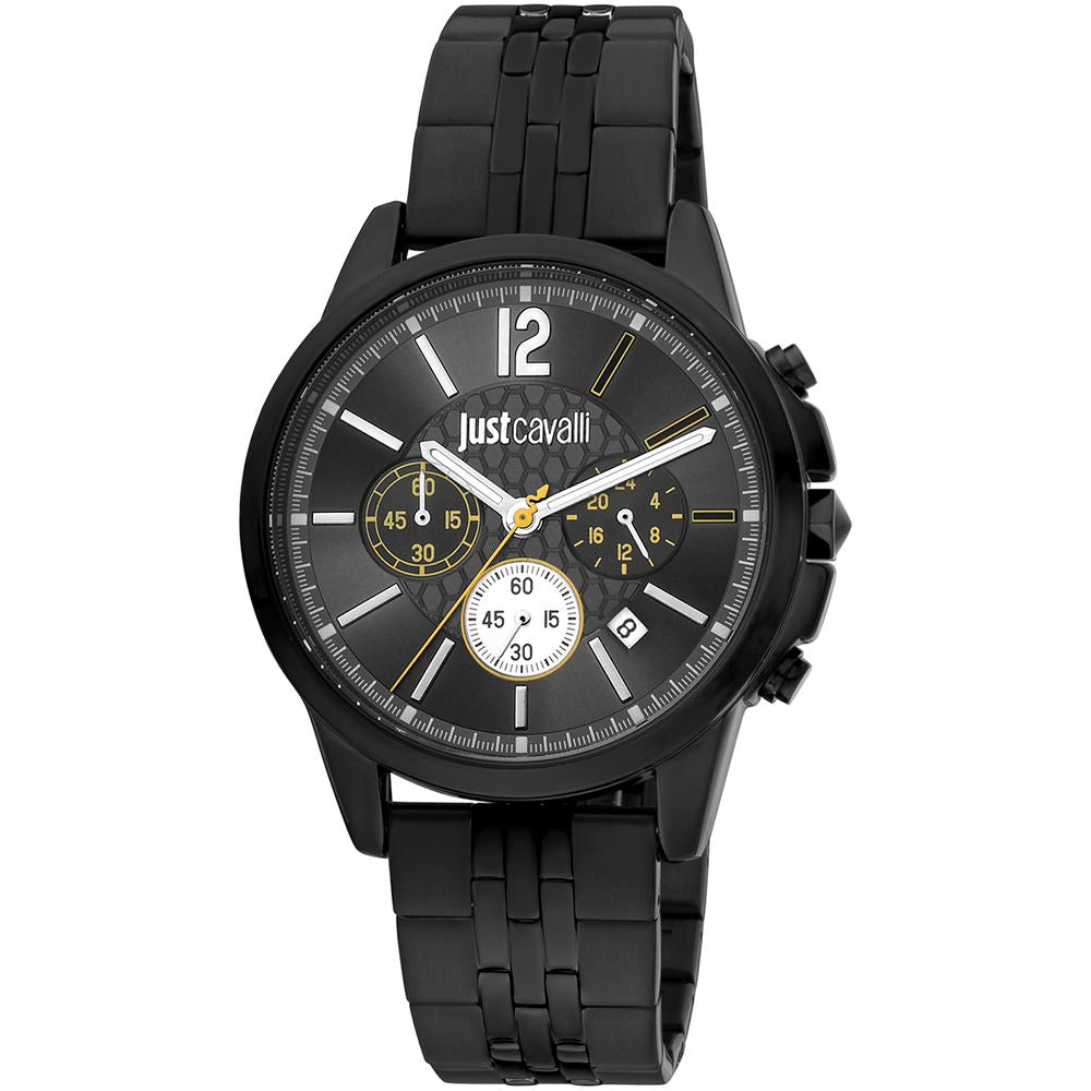 Just Cavalli Black Stainless Steel Bracelet Watch