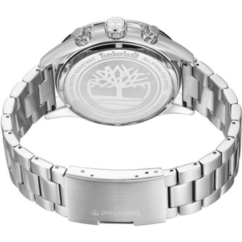 Timberland Gray Stainless Steel Bracelet Watch