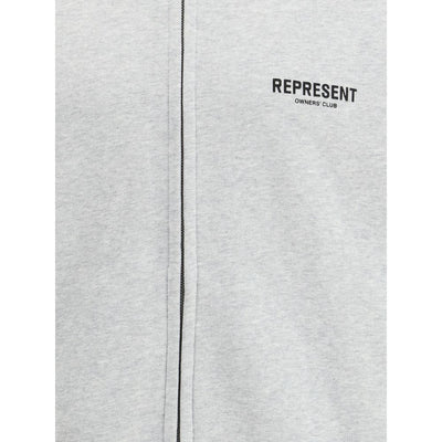 Represent Gray Cotton Sweatshirt