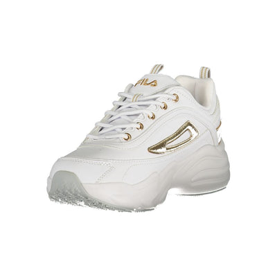 Fila White Polyester Women Sneaker