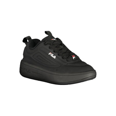 Fila Black Polyester Women Sneaker
