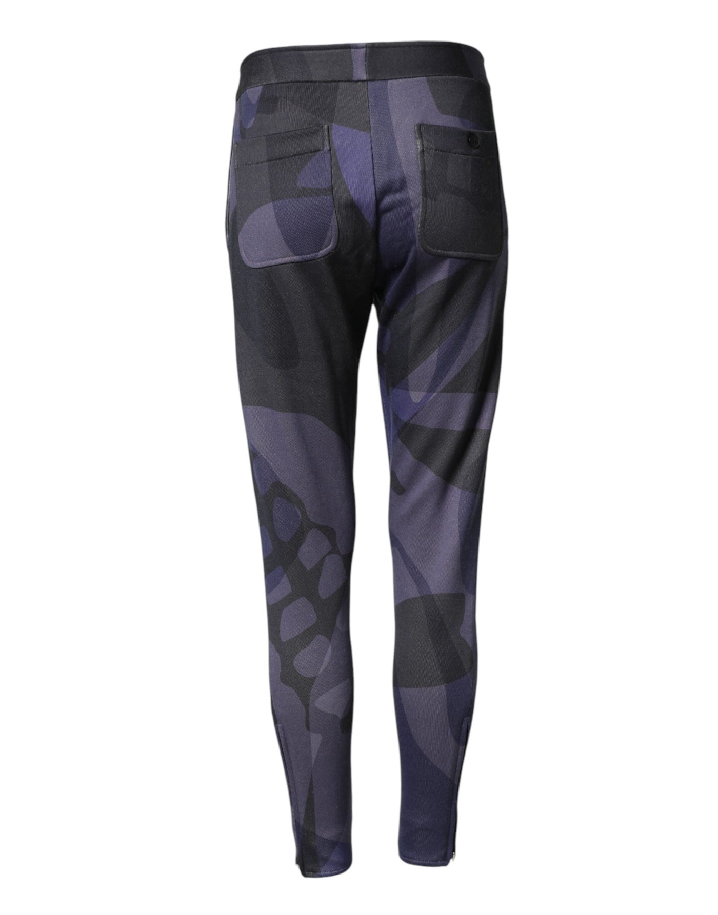 Alexander McQueen Multicolor Patterned Tapered Fit Men Pants