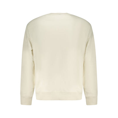 Calvin Klein White Cotton Sweatshirt