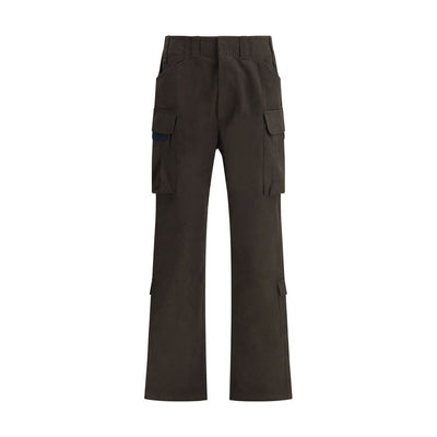 GR10K Brown Cotton Cargo Pants
