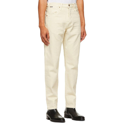 Tom Ford White Cotton Jeans Denim