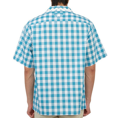 Prada Blue Cotton Shortsleeve Shirt