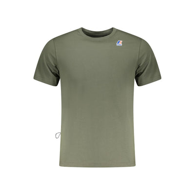 K-WAY Green Cotton Men T-Shirt