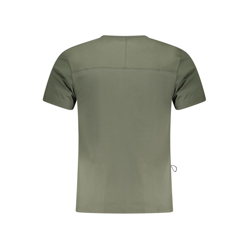 K-WAY Green Cotton Men T-Shirt