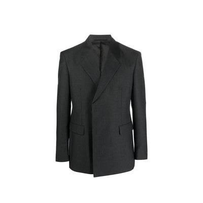 Prada Gray Wool Blazer