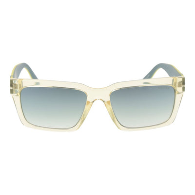Guess Yellow Stainless Steel Sunglasses