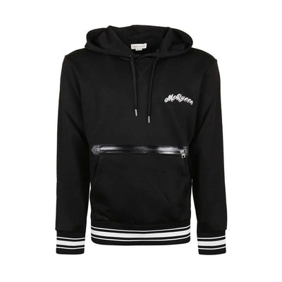 Alexander McQueen Black Cotton Sweatshirt