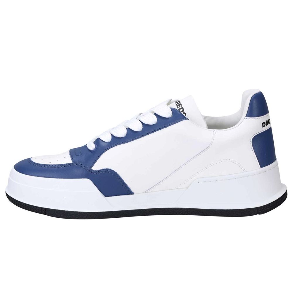 Dsquared² Blue Calfskin Sneaker