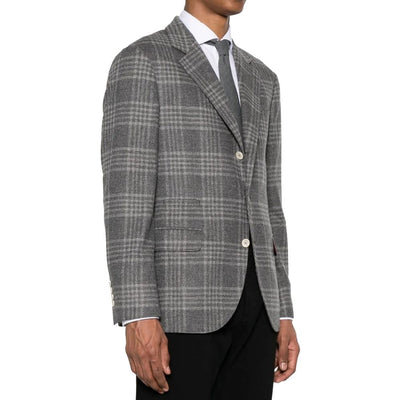 Brunello Cucinelli Gray Cashmere Blazer