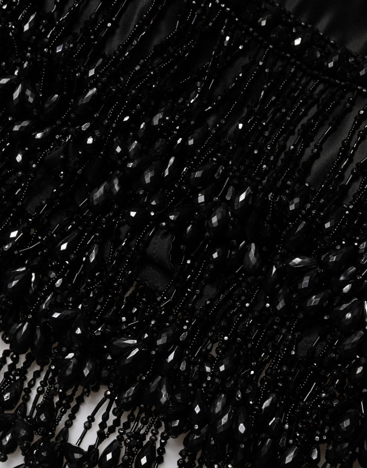 Dolce & Gabbana Black Nylon Embellished Lace Mini Skirt