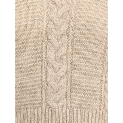 Max Mara Beige Polyamide Sweatshirt