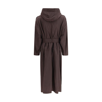 Max Mara Brown Polyamide Trench Coat