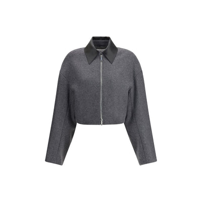 Max Mara Gray Fleece Wool Clothing