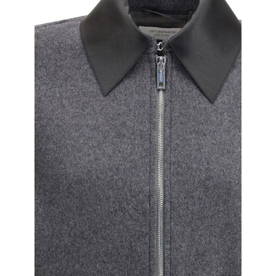 Max Mara Gray Fleece Wool Clothing