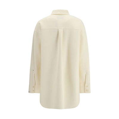 Max Mara Cream Wool Shirt