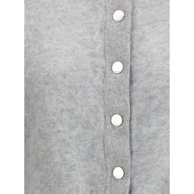 Max Mara Gray Cashmere Cardigan