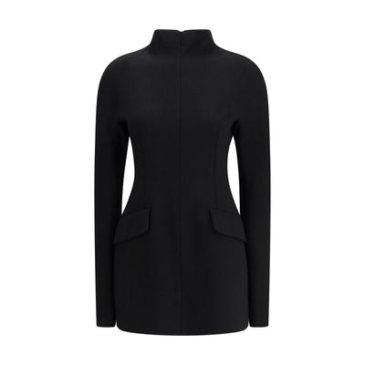 Max Mara Black Polyester Casual Dress