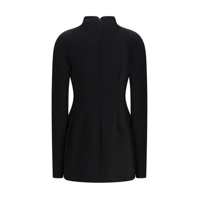 Max Mara Black Polyester Casual Dress