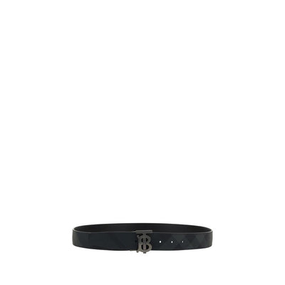 Burberry Black Polyurethane Regular Belt