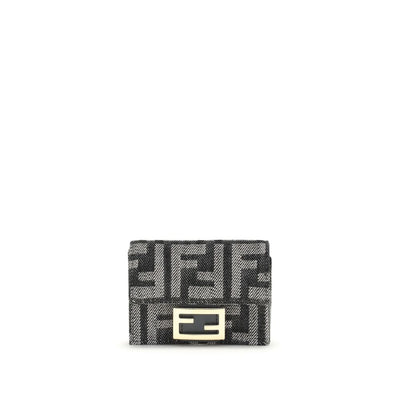Fendi Black Fabric Shoulder Bag