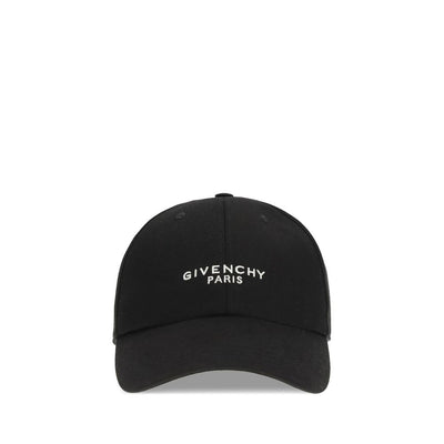 Givenchy Black Cotton Cap (Baseball Hat)