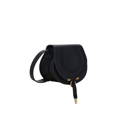 Chloé Black Calf Leather Bos Taurus Shoulder Bag