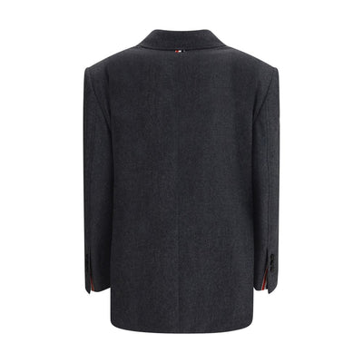 Thom Browne Gray Wool Blazer