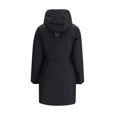 Moose Knuckles Black Recycled Polyester Parka