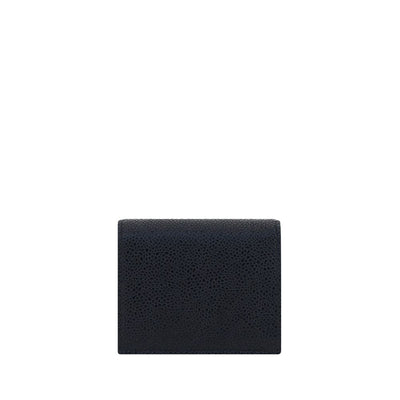 Thom Browne Black Calf Leather Bos Taurus Wallet