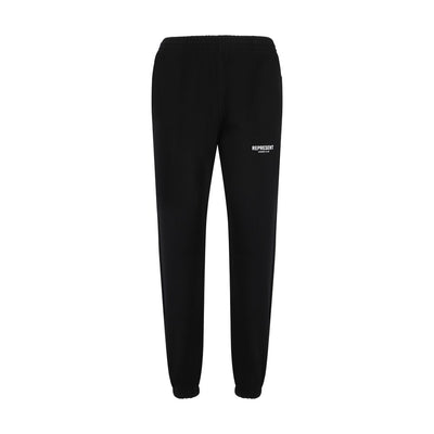 Represent Black Cotton Joggers (Workout Pants)