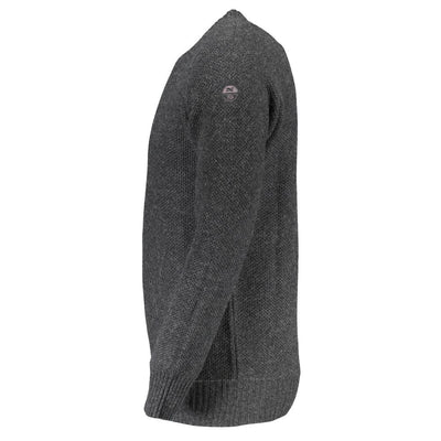 North Sails Grigio Wool Men Sweater