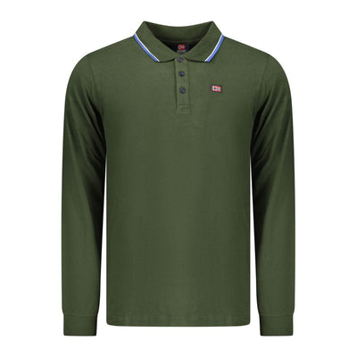 Norway 1963 Verde Cotton Men Polo