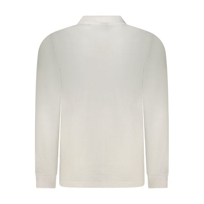 Norway 1963 White Cotton Men Polo Shirt