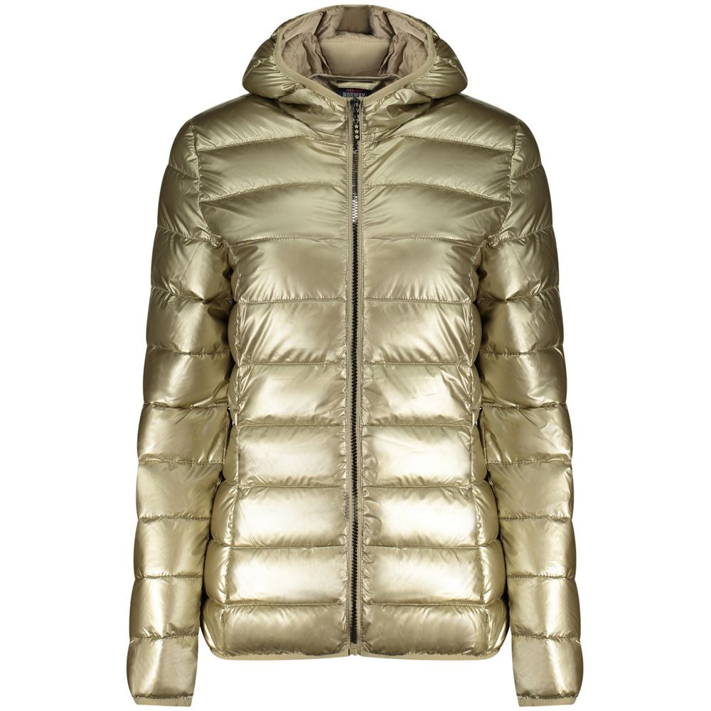 Norway 1963 Gold Polyamide Women's Jacket