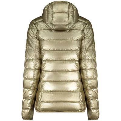 Norway 1963 Gold Polyamide Women's Jacket