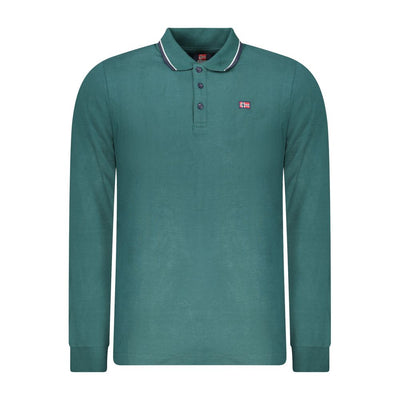 Norway 1963 Verde Cotton Men Polo