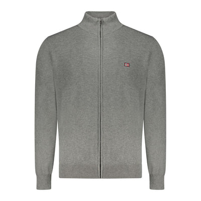 Norway 1963 Gray Polyester Men Cardigan